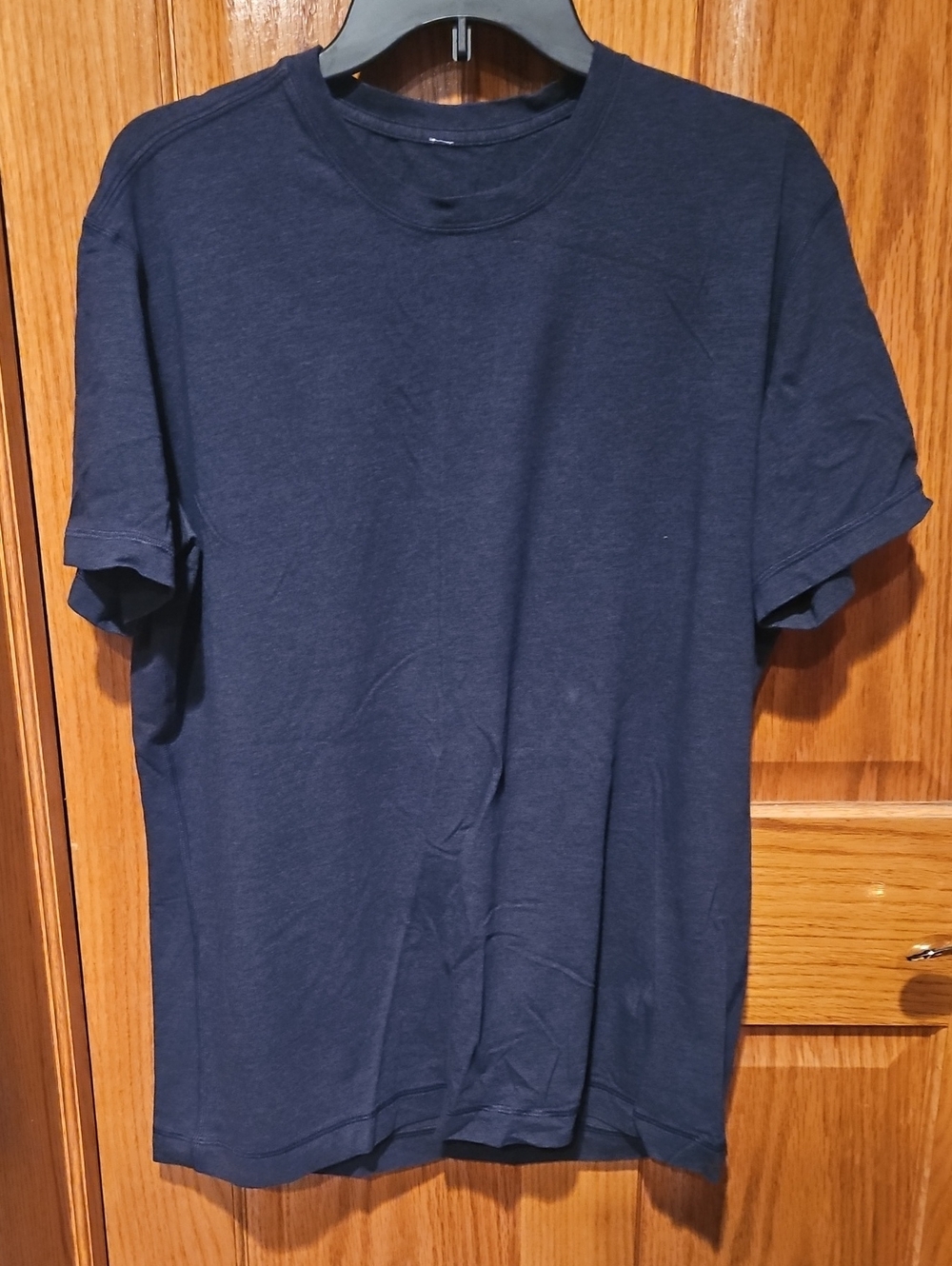 lululemon athletica Navy Short Sleeve Crew Tee